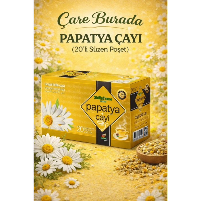 Mide Dostu Çay Seti (Sinameki Çayı 20li & Papatya Çayı 20li & Naneli - Limonotlu Çay 20li)