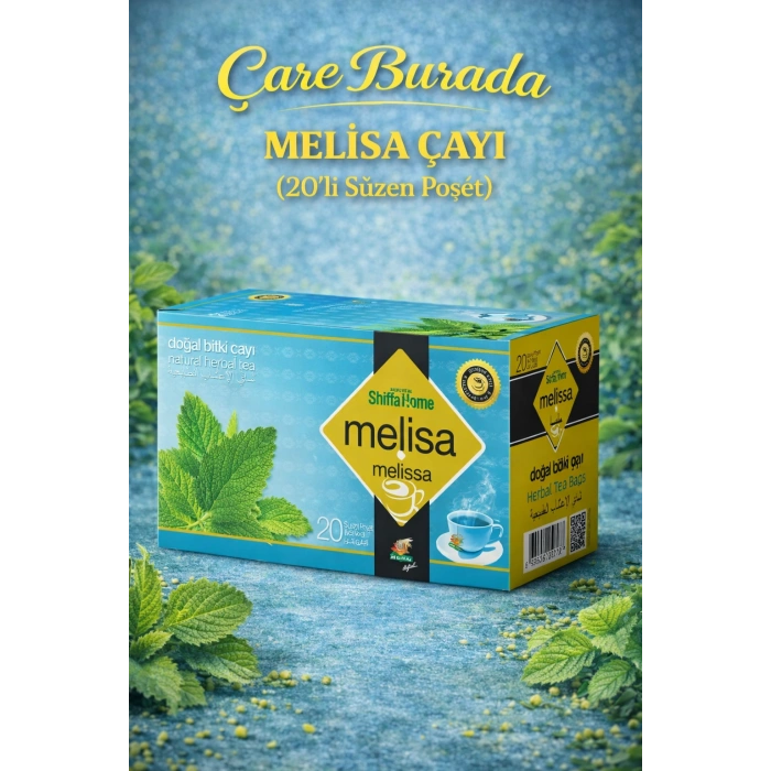 Rahat Nefes Çay Seti (Ihlamur Çayı 20li & Melisa Çayı 20li & Naneli - Limonotlu Çay 20li)