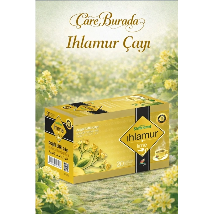 Rahat Nefes Çay Seti (Ihlamur Çayı 20li & Melisa Çayı 20li & Naneli - Limonotlu Çay 20li)