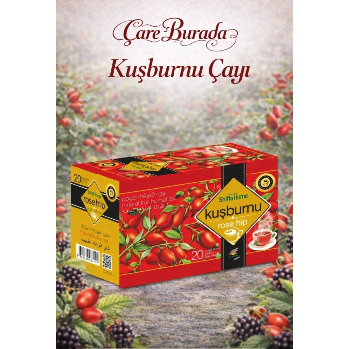 Kışa Hazırlık Çay Seti (Ekinezya Çayı 20li & Kuşburnu Çayı 20li & Adaçayı 20li)