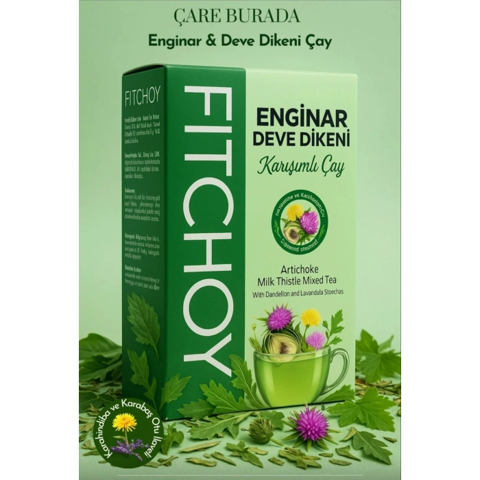 Karaciğer Destekleyici Çay Seti (Kayısılı Çay 45li & Enginar - Devedikenli Çay 45li & Civanperçemli Çay 45li)