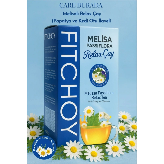 Anti-Stres Çay Seti (Papatya Çayı 45li & Melisa Çayı 45li & Karışık Bitki Çayı 45li)