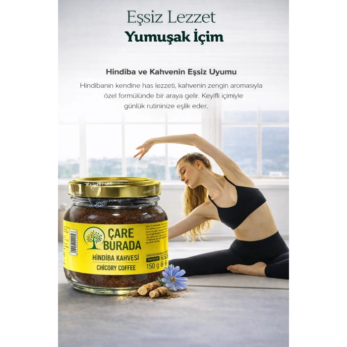 ÇareBurada Hindiba Kahvesi 150 g - Yumuşak İçim & Dengeli Aroma