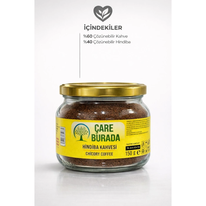 ÇareBurada Hindiba Kahvesi 150 g - Yumuşak İçim & Dengeli Aroma