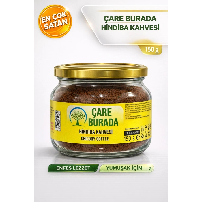 ÇareBurada Hindiba Kahvesi 150 g - Yumuşak İçim & Dengeli Aroma