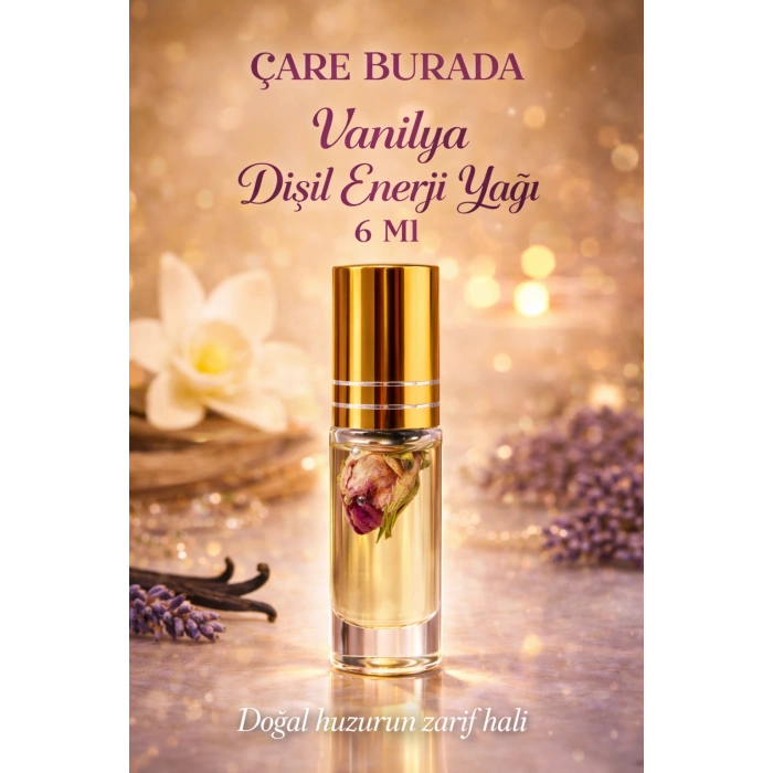 Vanilya Dişil Enerji Yağı 6 ml