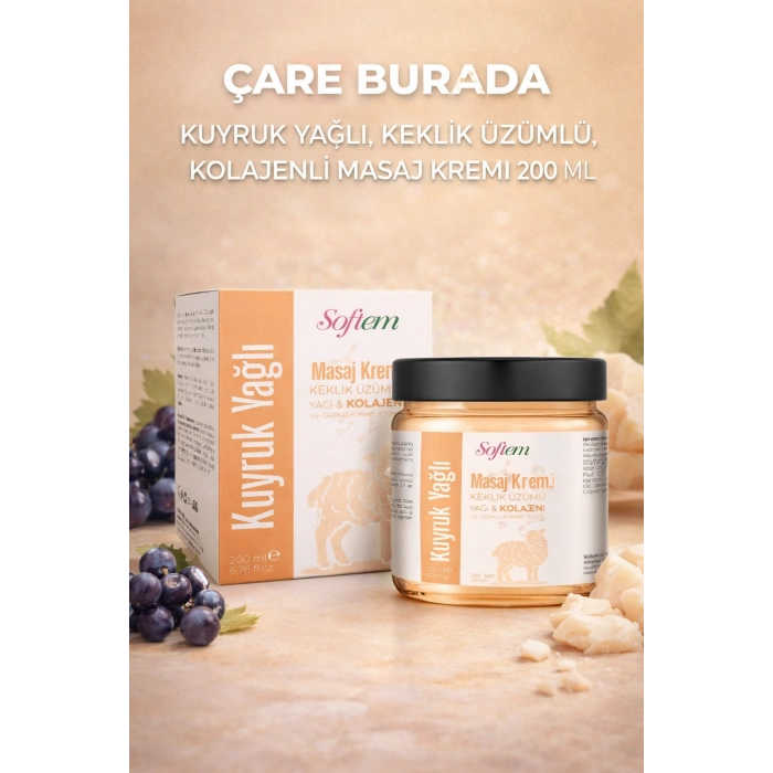 Ardıç Yağı 20 Ml + Ardıç & Emu Yağı Balsam 50 Ml + Kuyruk Yağlı & Kolajenli Masaj Kremi 200 Ml