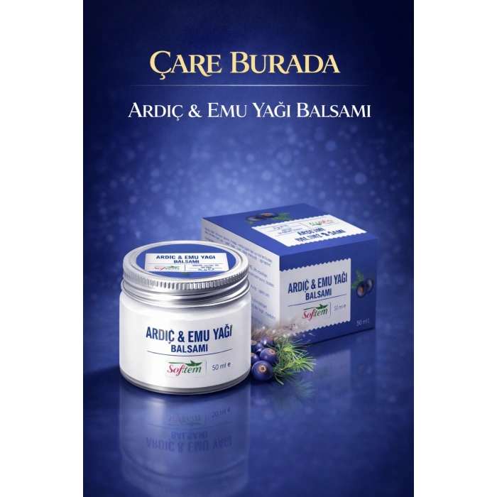 Ardıç Yağı 20 Ml + Ardıç & Emu Yağı Balsam 50 Ml + Kuyruk Yağlı & Kolajenli Masaj Kremi 200 Ml