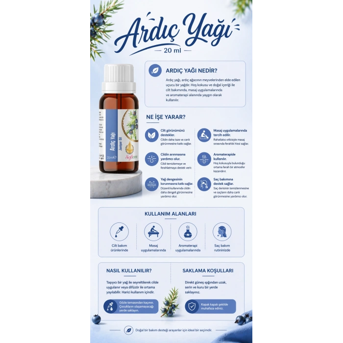 Ardıç Yağı 20 Ml + Ardıç & Emu Yağı Balsam 50 Ml + Kuyruk Yağlı & Kolajenli Masaj Kremi 200 Ml