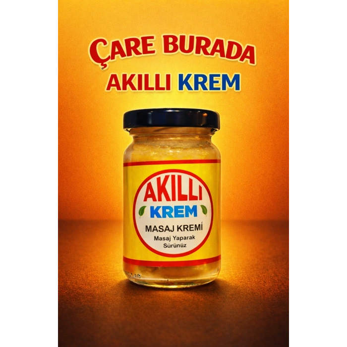Akıllı Krem 100 Ml + Kuyruk Yağlı Masaj Kremi 100 Ml