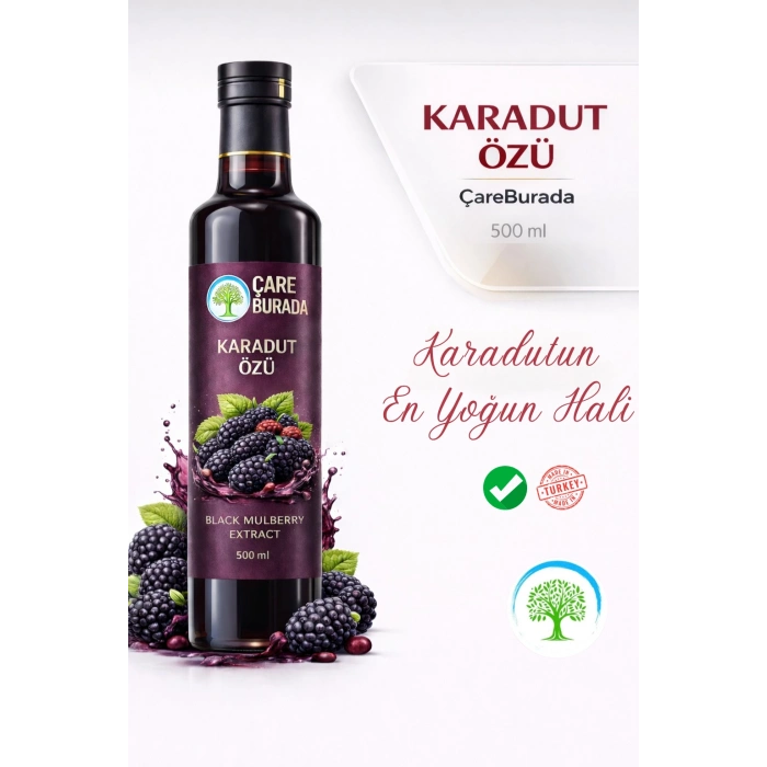 ÇareBurada Karadut Özü 500 ml