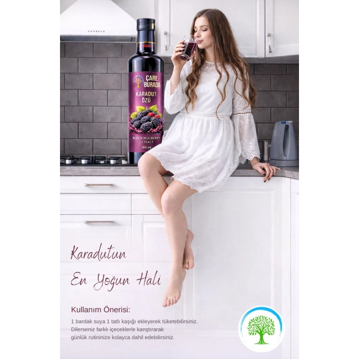 ÇareBurada Karadut Özü 500 ml