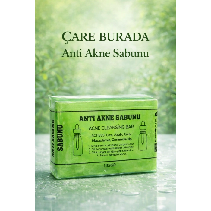Anti Akne Sabunu+ Çay Ağacı Yağı 20 Ml + Çay Ağacı Özlü Güzellik Sabunu 135 Gr