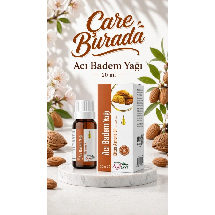 Acı Badem Yağı 20 Ml