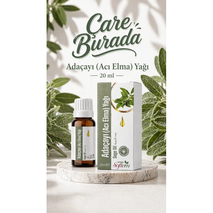 Adaçayı (Acı Elma) Yağı 20 Ml