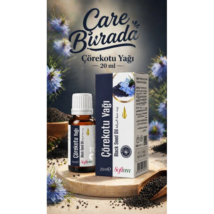 Softem Çörekotu Yağı 20 Ml