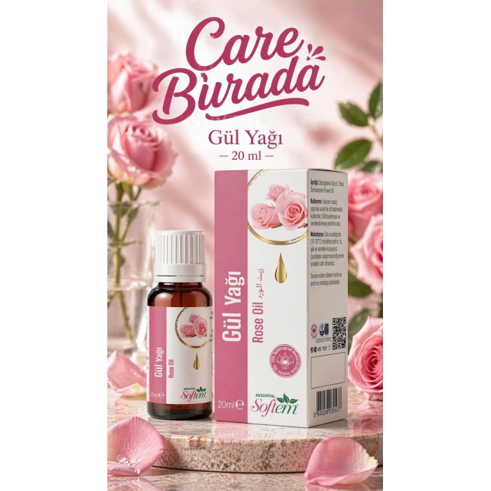 Gül Yağı 20 Ml