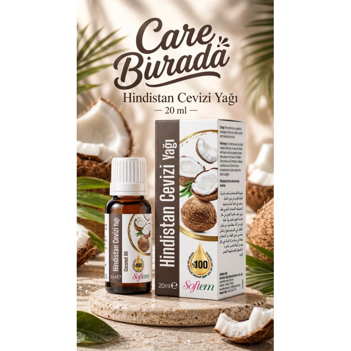Hindistan Cevizi Yağı 20 Ml