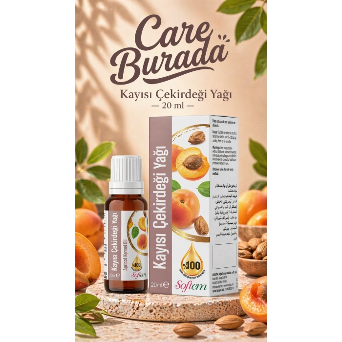 Kayısı Çekirdeği Yağı 20 Ml