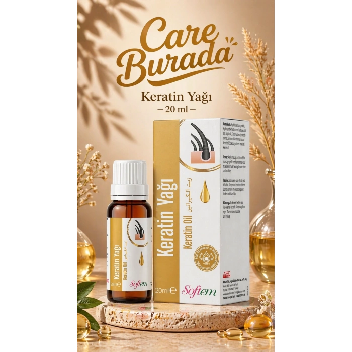 Keratin Yağı 20 Ml