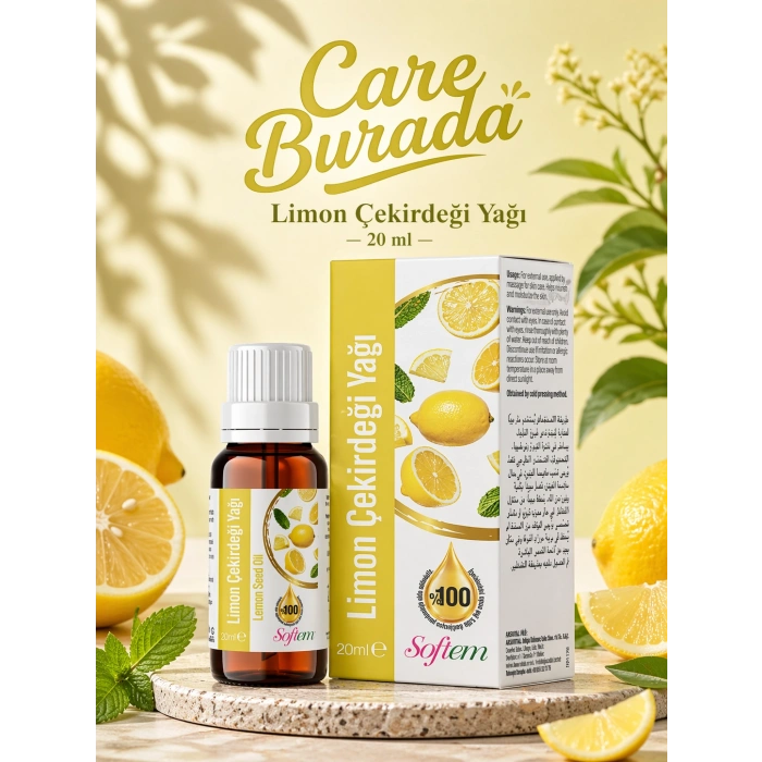 Limon Çekirdeği Yağı 20 ml