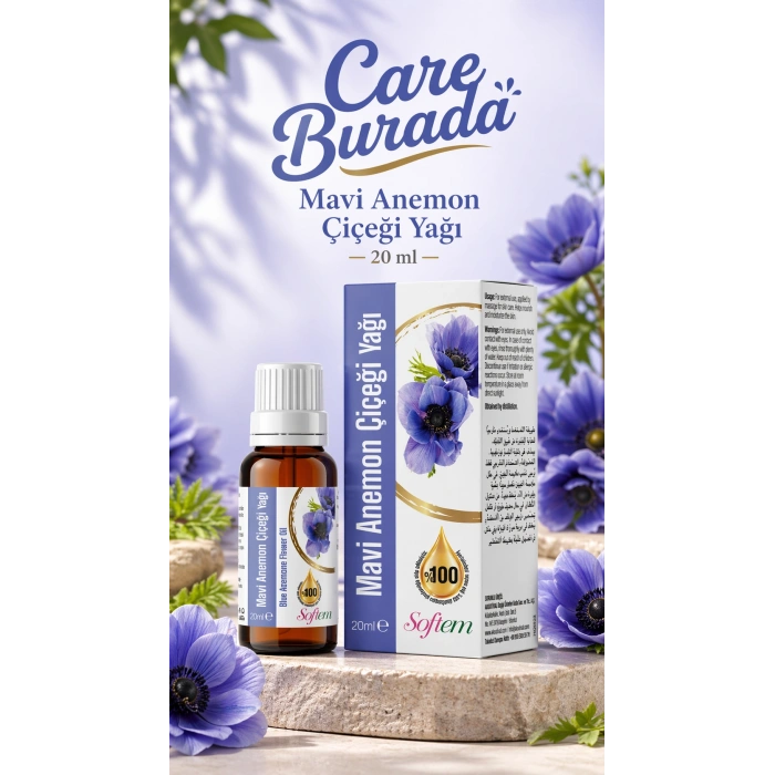 Mavi Anemon Çiçeği Yağı (20 Ml)