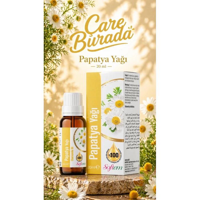 Papatya Yağı 20 Ml