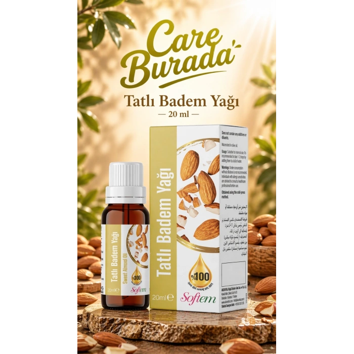 Tatlı Badem Yağı (20 Ml)