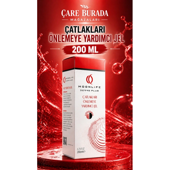 Moonlife - Çatlakları Önlemeye Yardımcı Jel 200 Ml