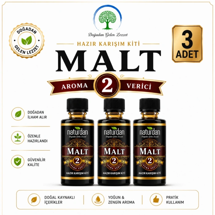 ÇareBurada Hazır Karışım Kiti | MALT 2 50 ml 3 Adet