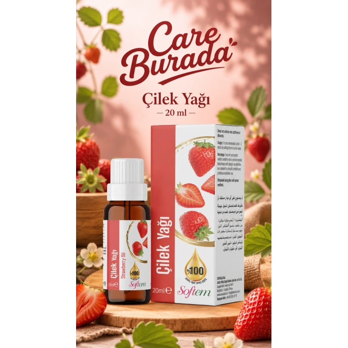 Çilek Yağı 20 Ml