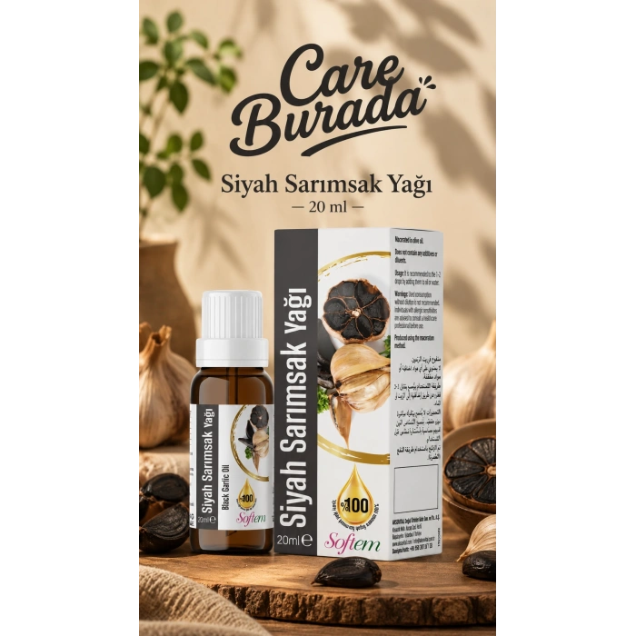 Siyah Sarımsak Yağı 20 Ml