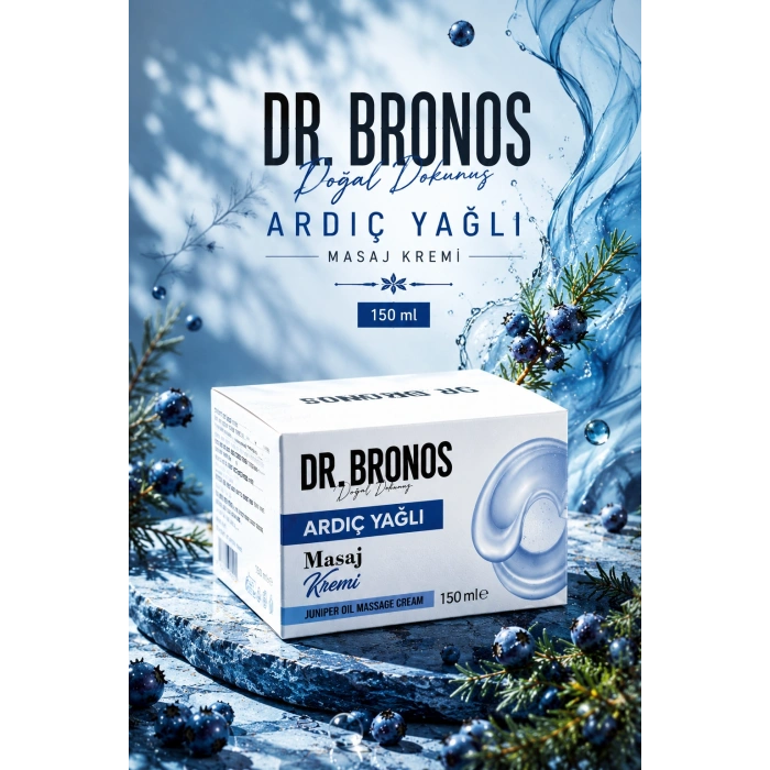 Dr. Bronos - Ardıç Yağlı Masaj Kremi 150 Ml