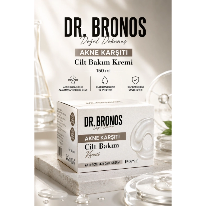 Dr. Bronos - Akne Karşıtı Bakım Kremi 150 Ml