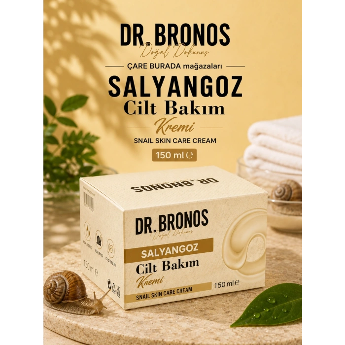 Dr. Bronos - Salyangoz Cilt Bakım Kremi 150 Ml