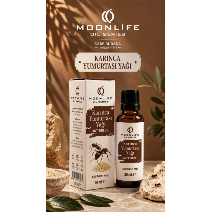 Moonlife - Karınca Yumurtası Yağı 20 Ml