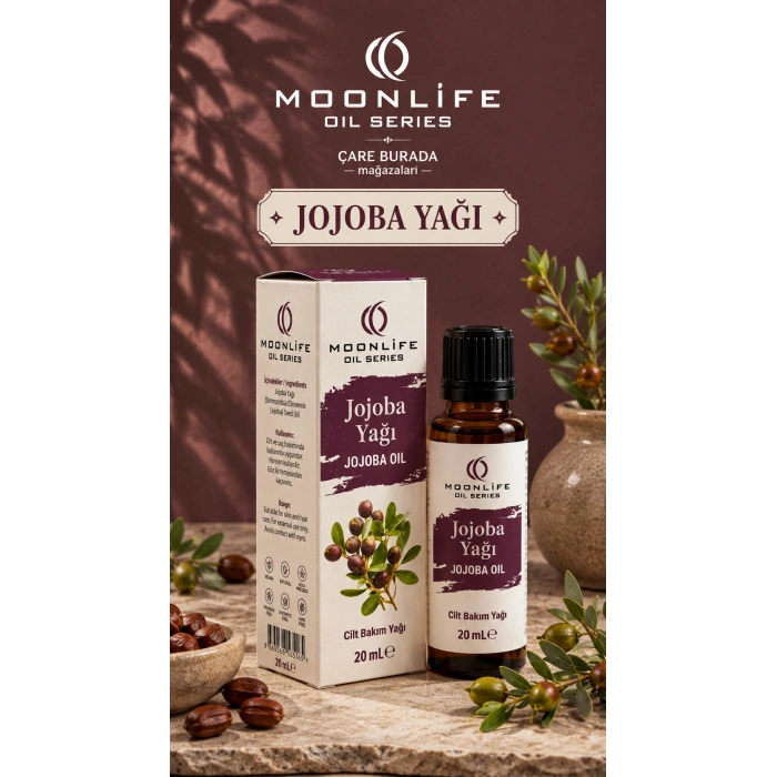 Moonlife - Jojoba Yağı 20 Ml