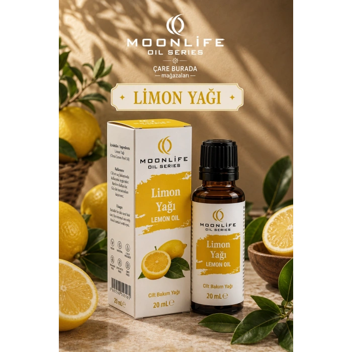Moonlife - Limon Yağı 20 Ml