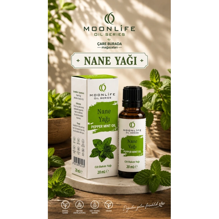Moonlife - Nane Yağı 20 Ml