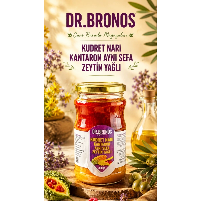 Dr. Bronos - Kudret Narı 300 Gr (Aynı Sefa & Kantaron & Zeytinyağı)