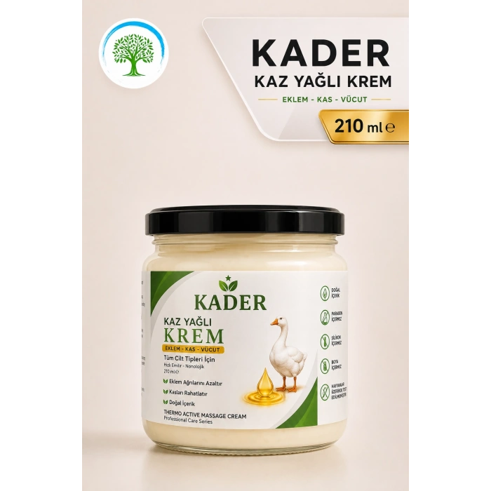 ÇareBurada - KADER Kaz Yağlı Krem 210 ml