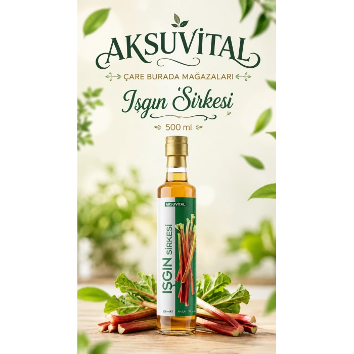 Işgın Kökü Sirkesi 500 Ml