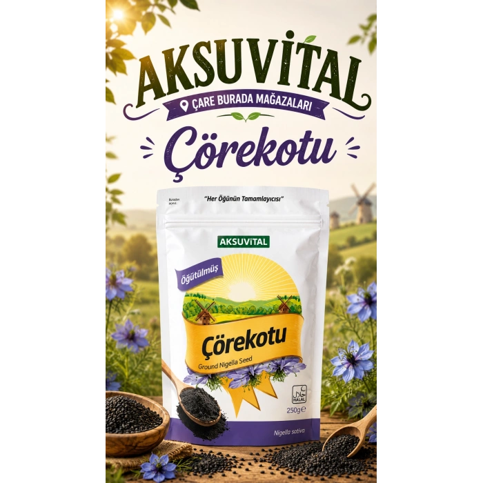 Öğütülmüş Çörekotu 250 Gr