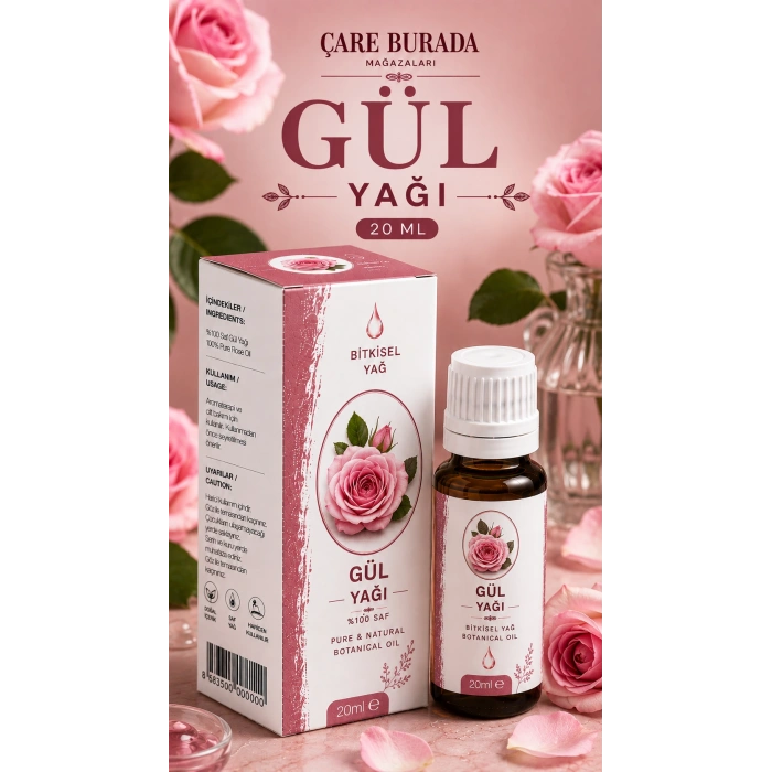 Afrodit Dişil Enerji Yağ Seti (Ylang Ylang & Gül & Lavanta & Yasemin)