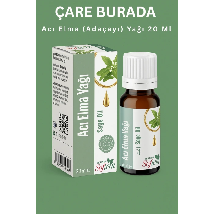 Adaçayı (Acı Elma) Yağı 20 Ml