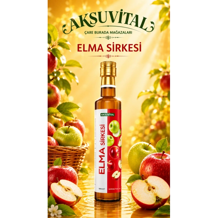 Aksu Vital - Elma Sirkesi 500 Ml