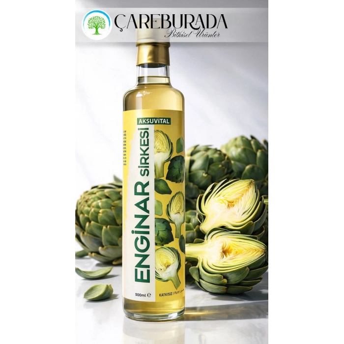 AKSUVITAL ENGİNAR SİRKESİ 500ML.