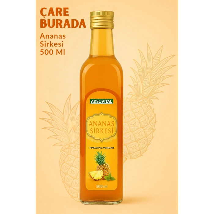 Ananas Sirkesi 500 Ml