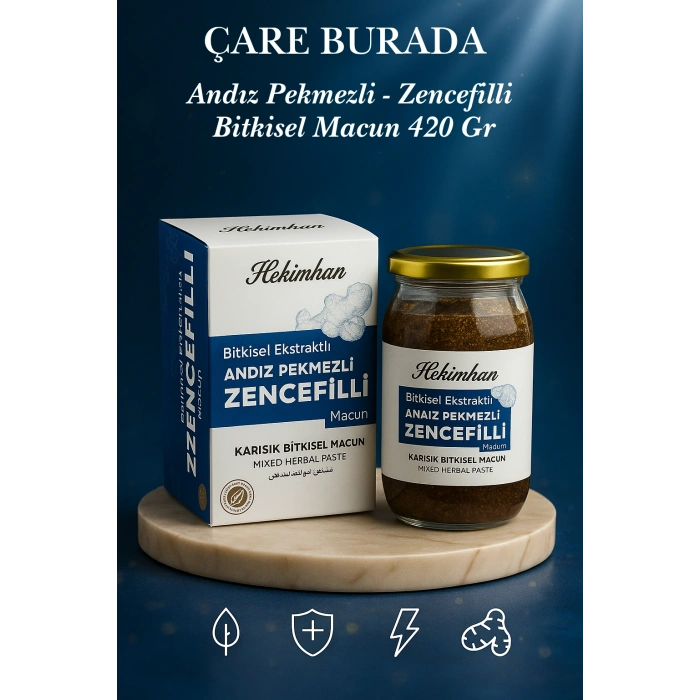 Andız Pekmezli & Zencefilli Macun 420 Gr