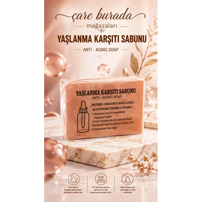 Anti - Aging Soap (Yaşlanma Karşıtı Sabunu)